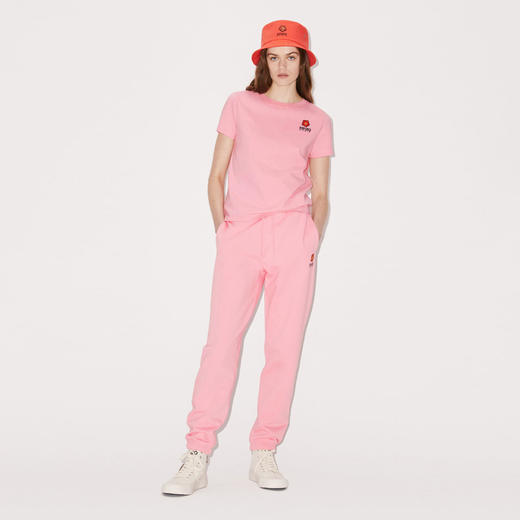 KENZO 高田贤三 女士 “BOKE FLOWER” 刺绣徽章休闲运动裤 粉色 FD52 PA711 4MF 30 商品图3