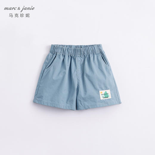 马克珍妮新款夏装 男童小标点缀纯棉短裤230985 商品图3