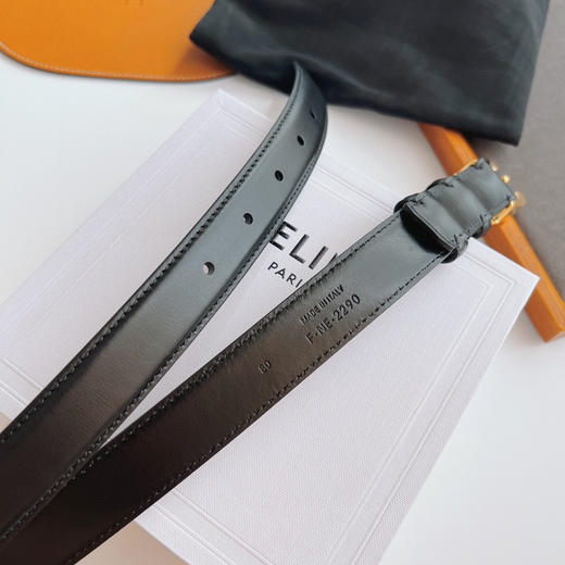 celine塞琳 意大利 原厂皮料女士尺寸2.5宽度 商品图5