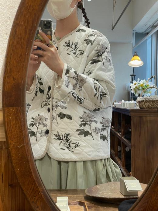 ECOLE DE CURIOSITES 印花夹棉衬里夹克 商品图2