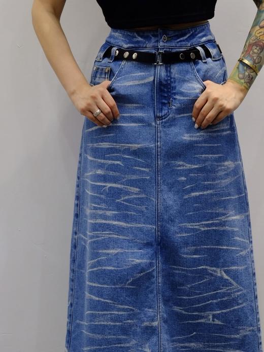 斑马纹直身半裙 商品图2