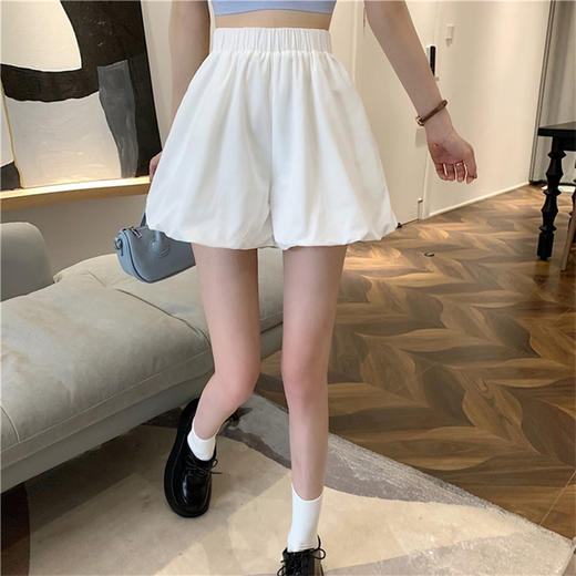 裁缝学苑AS42松紧腰短裤纸样女装高腰短款a字花苞裤灯笼裤版型图 商品图3