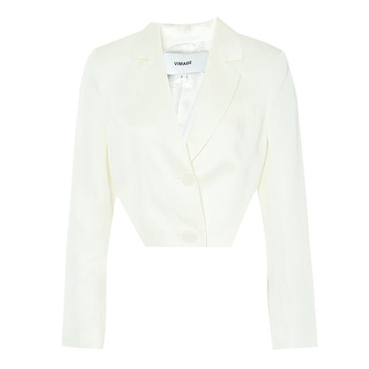 VIMAGE纬漫纪春季新款时尚百搭短款外套女V1903520 商品图6