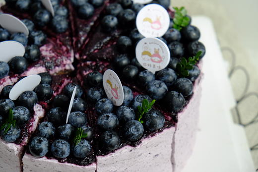 蓝莓巧克力布丁蛋糕 商品图0