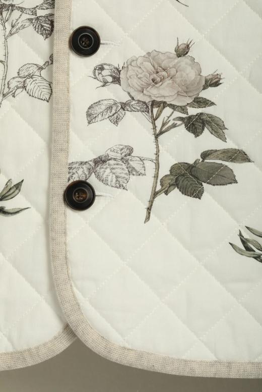 ECOLE DE CURIOSITES 印花夹棉衬里夹克 商品图6