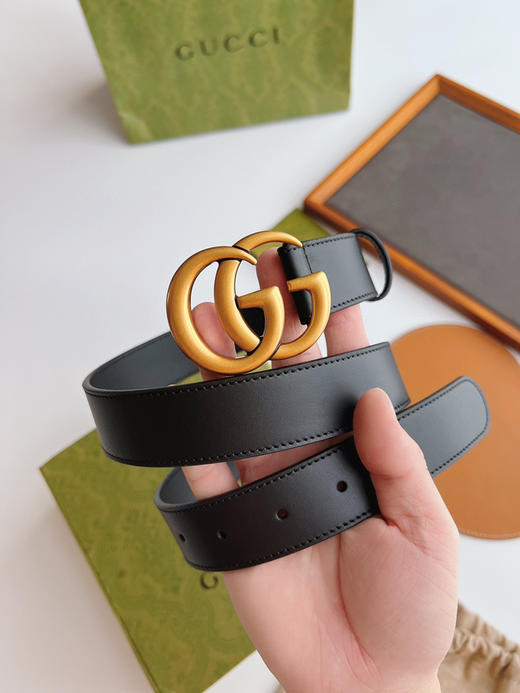 Gucci新款 意大利 原厂皮料尺寸3.0cm 商品图0