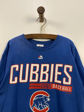 Y2K Vintage Majestic MLB 美国职业棒球大联盟 短袖T恤 _SST(M)