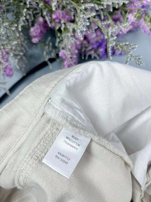 1元每小时开价一次  情侣款Q8-1-2-3/Q9-1【牛仔裤系列】LIST韩国品牌米白微弹百搭牛仔裤 商品图6