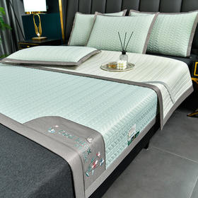 JX-369-3夏季泰国加厚乳胶凉席可水洗小清新冰丝空调软席子