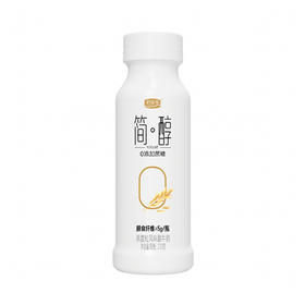 君乐宝简醇0添加蔗糖燕麦粒风味酸牛奶 230g