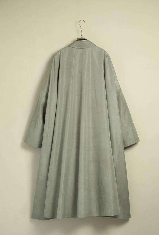 ECOLE DE CURIOSITES 单排扣风衣外套 商品图13