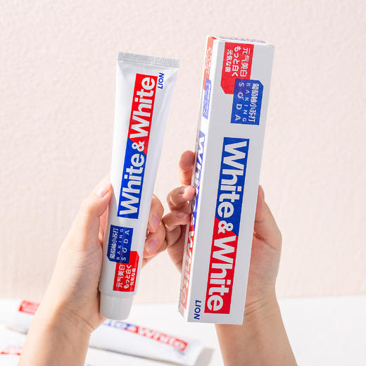 【超值4支装】日本狮王LION葡萄柚小苏打牙膏120g/支 对抗龋齿、洁牙固齿、减少牙菌斑、呵护口腔问题！ 商品图5