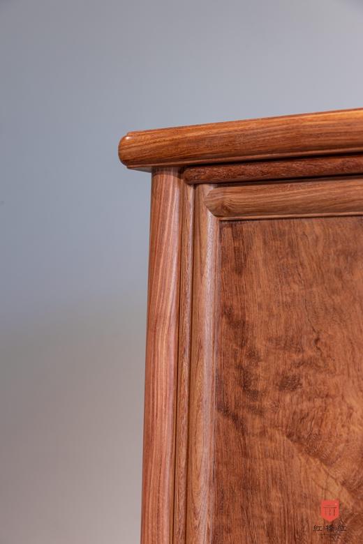 红桥红  家具严选  缅甸花梨（大果紫檀）【138 小圆角柜】 商品图3