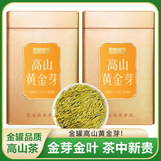 2026新茶 高山黄金芽125g 商品图0