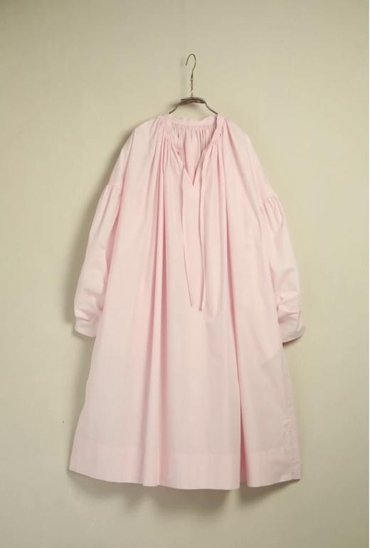 Ecole de curiosites粉色长衬衫裙 商品图8
