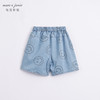 马克珍妮新款夏装男童柔软纯棉牛仔五分短裤 儿童裤子230899 商品缩略图3