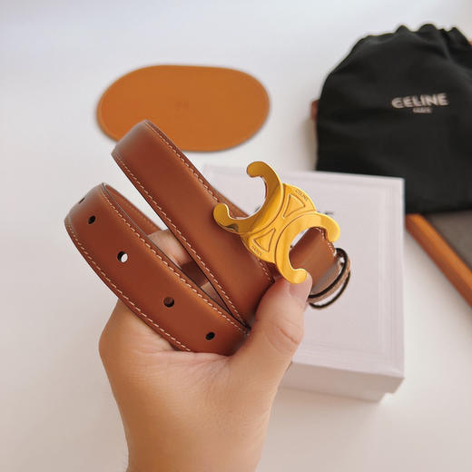 celine塞琳 意大利 原厂皮料女士尺寸2.5宽度 商品图3