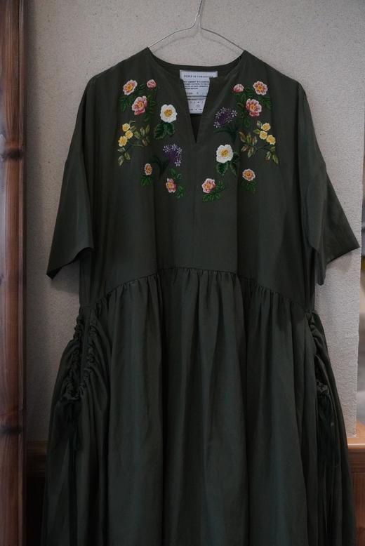 ECOLE DE CURIOSITES 丝棉府绸刺绣连衣裙(Limited series) 商品图3