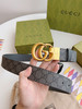Gucci，宽度3.7cm黑色GG 商品缩略图6