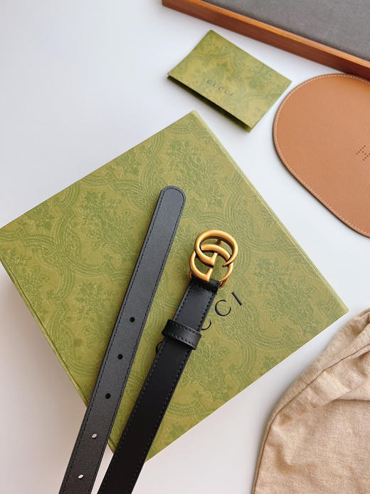 Gucci新款 意大利 原厂皮料尺寸2.0cm 商品图4