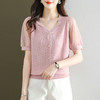 QY3120 时尚短袖小衫上衣 商品缩略图2