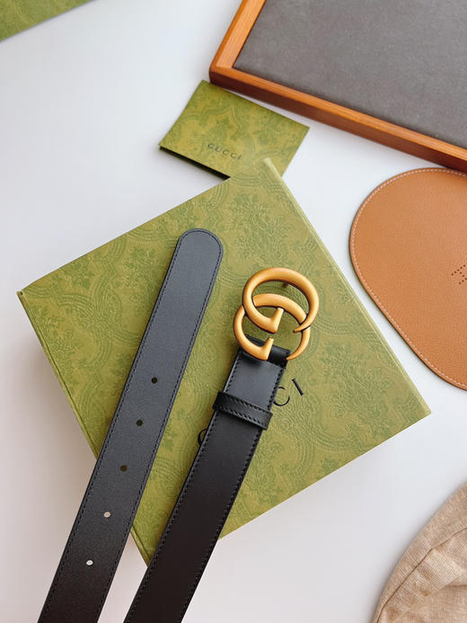 Gucci新款 意大利 原厂皮料尺寸3.0cm 商品图4