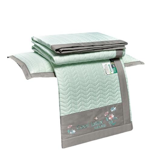 JX-369-3夏季泰国加厚乳胶凉席可水洗小清新冰丝空调软席子 商品图4