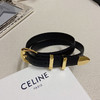 赛琳CELINE，WESTERN中号复古牛皮革腰带 商品缩略图7