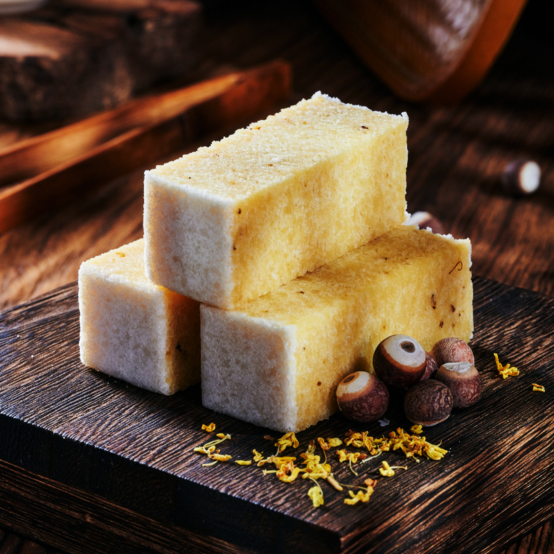 杨先生芡实糕 非遗传承 原味+桂花+白桃+黑芝麻多种口味可选