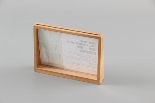 单面梯型榉木相框 商品图3