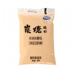 完达山炭烧酸奶 180g