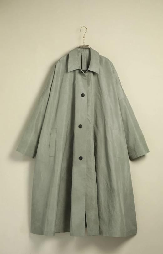 ECOLE DE CURIOSITES 单排扣风衣外套 商品图12