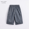 马克珍妮新款夏装 男童工装风大口袋纯棉七分裤230971 商品缩略图2
