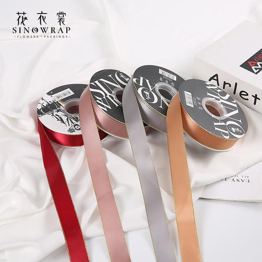 2.0--2.5双金边涤纶带（40码） 商品图1