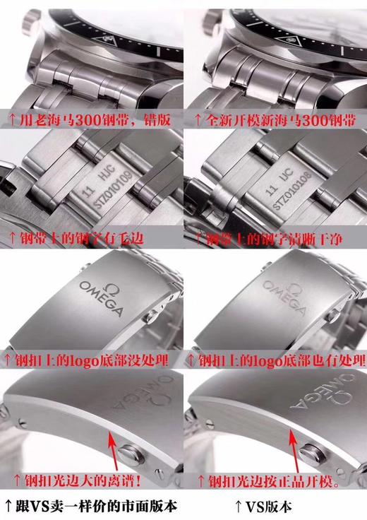 VS厂欧米茄熊猫色对比市场版本怎么样,是不是市场最强版本 商品图0