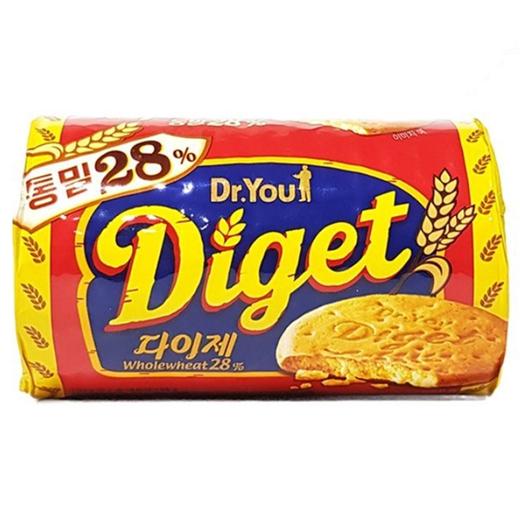 好丽友Diget全麦饼干194g오리온 다이제 오리지널 商品图0