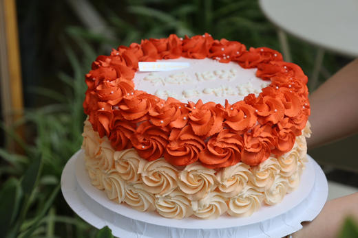 橙色系奶油花 商品图3