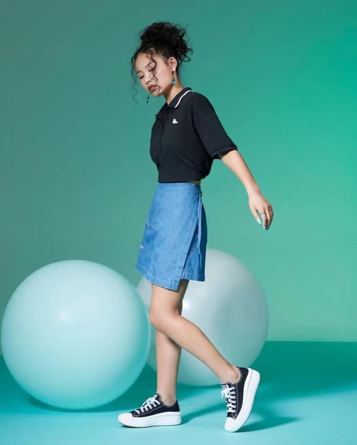 【匡威】女士厚底低帮帆布鞋 商品图4