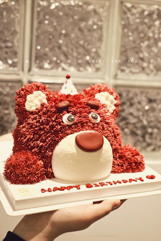 毛绒绒草莓熊（有深色素，食用会着色） 商品图4