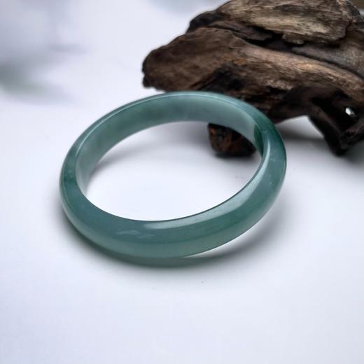 翡翠手镯-蓝水宽 商品图0