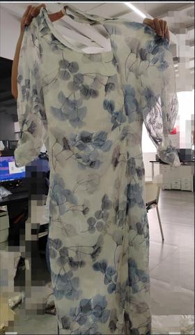 【门店同款】2023年夏季小众法式碎花连衣裙 150722121