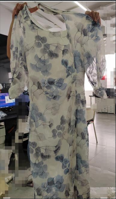 【门店同款】2023年夏季小众法式碎花连衣裙 150722121 商品图0