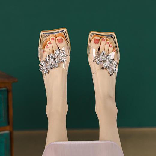 夏季新款，水钻亮片凉鞋YMT-MT328 商品图11