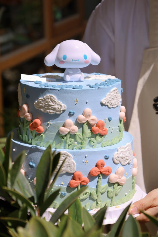 可爱大耳狗蛋糕（图片是8+6双层） 商品图1