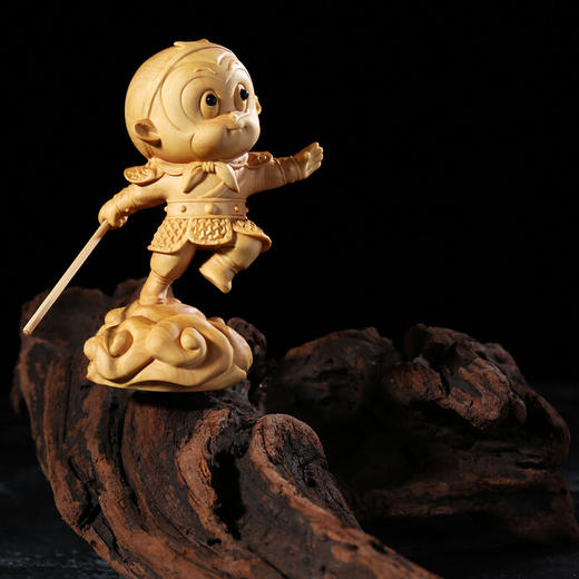 大圣°本色&做旧款黄杨木摆件 商品图2