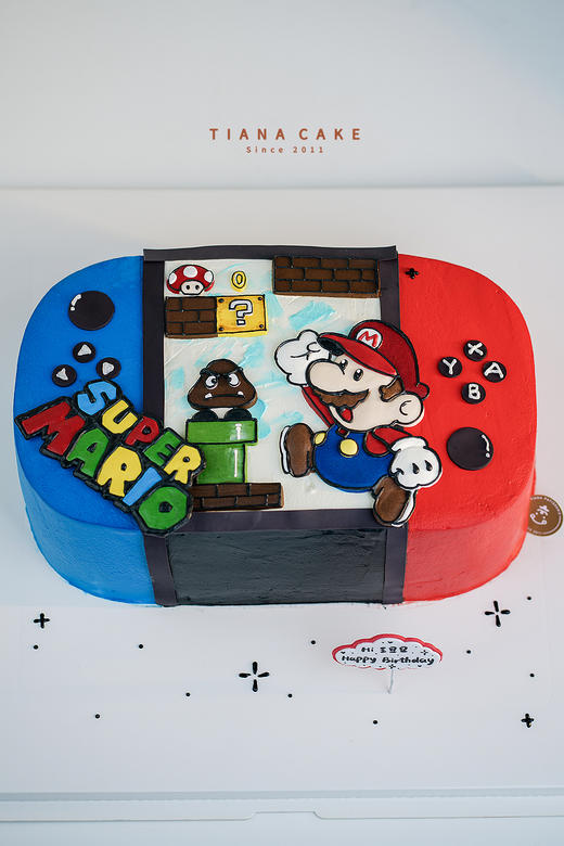 【纯手绘定制】 任天堂游戏机蛋糕 商品图0