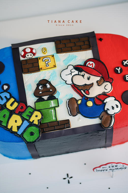 【纯手绘定制】 任天堂游戏机蛋糕 商品图3