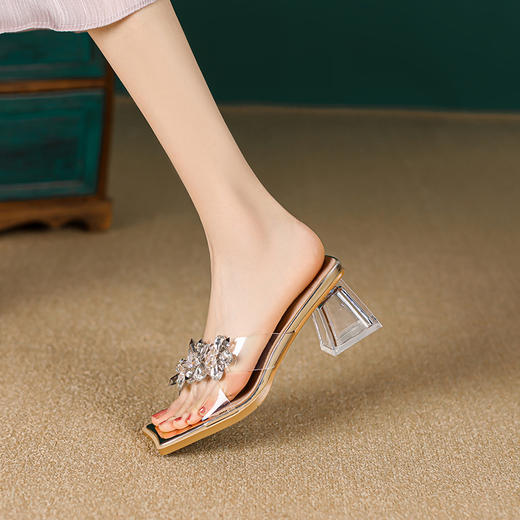 夏季新款，水钻亮片凉鞋YMT-MT328 商品图9