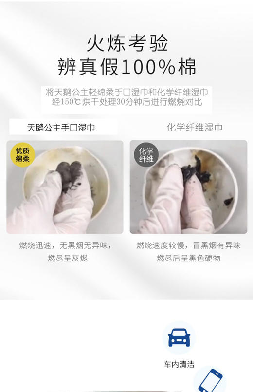 12包 简禾便携湿巾10片迷你婴儿手口清洁湿巾二次元学生卫生湿巾 商品图3