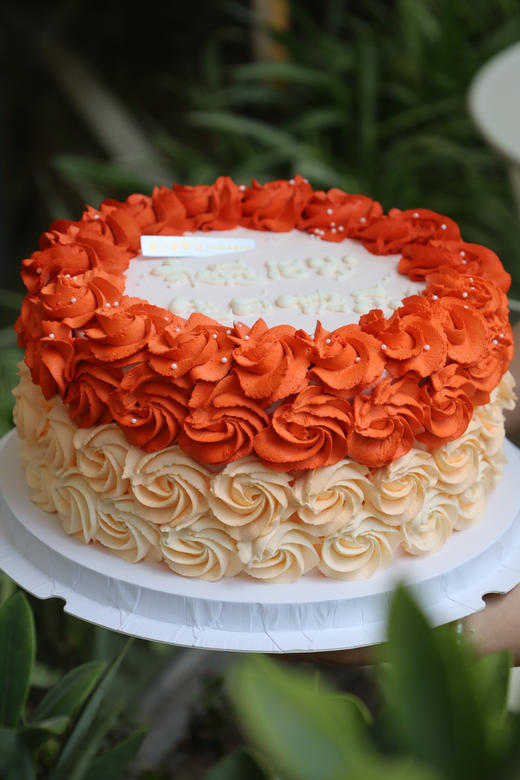 橙色系奶油花 商品图2